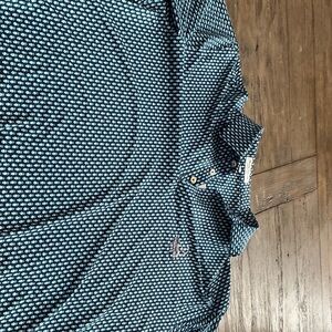 Peter Millar summer comfort “pineapple skull” Pinehurst resort shirt.